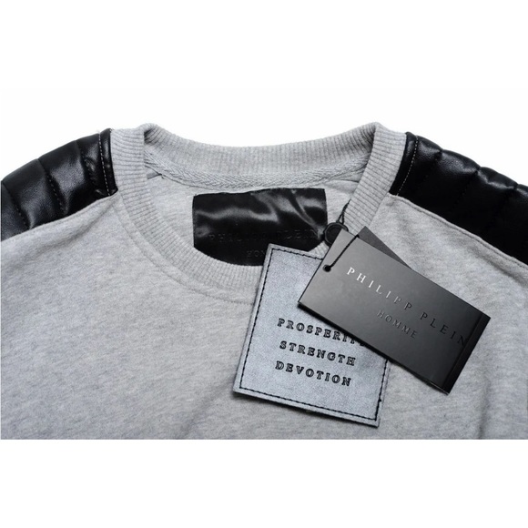 Philipp Plein Homme Men's Gray Sweatshirt - Picture 5 of 16